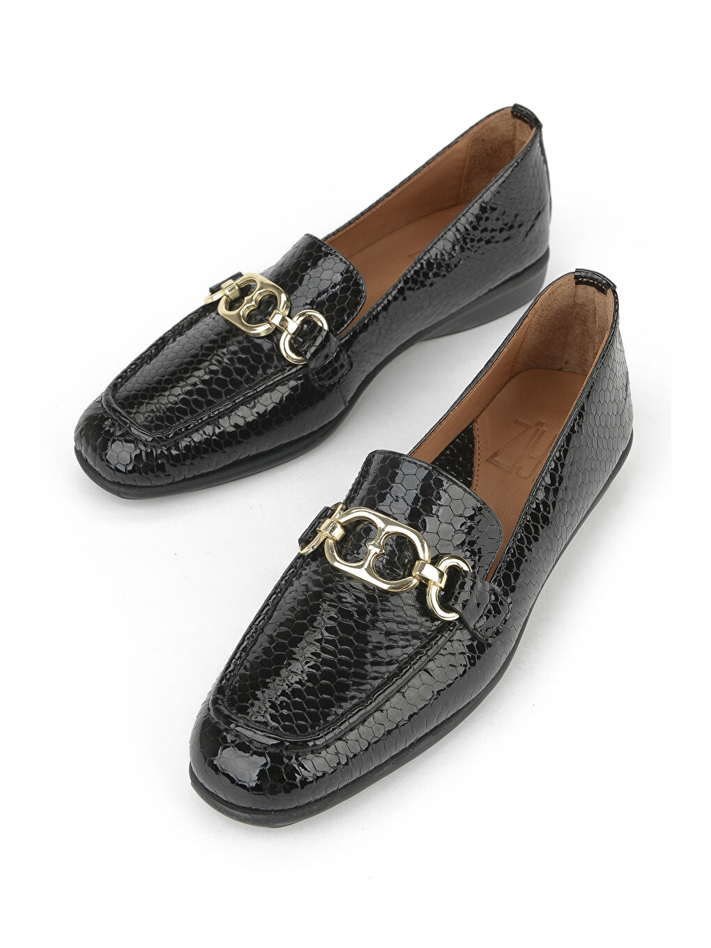 Kadın Hakiki Deri Ayakkabı 1531050Z26142209K Siyah-5