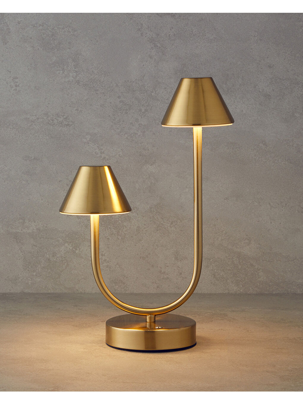 Sarı Edera Dekoratif Aydınlatma 21x36 cm Gold-1