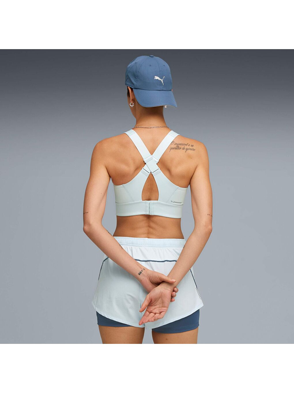 Mavi PWRbreathe RUN Spor Sütyeni-2