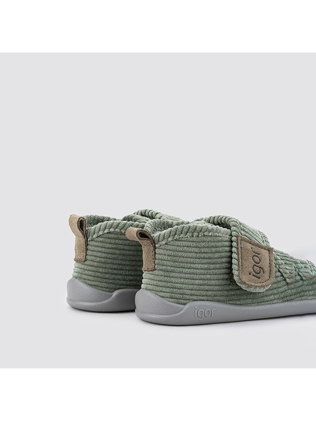 Yeşil Kız Çocuk Panduf W10310 HOMIE PANA 013-Verde-3