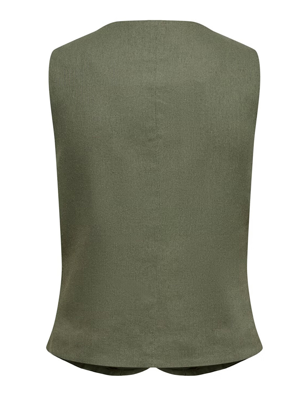 Haki Onlgoa Regular Fit Bisiklet Yaka Düğmeli Yelek 15363724-5