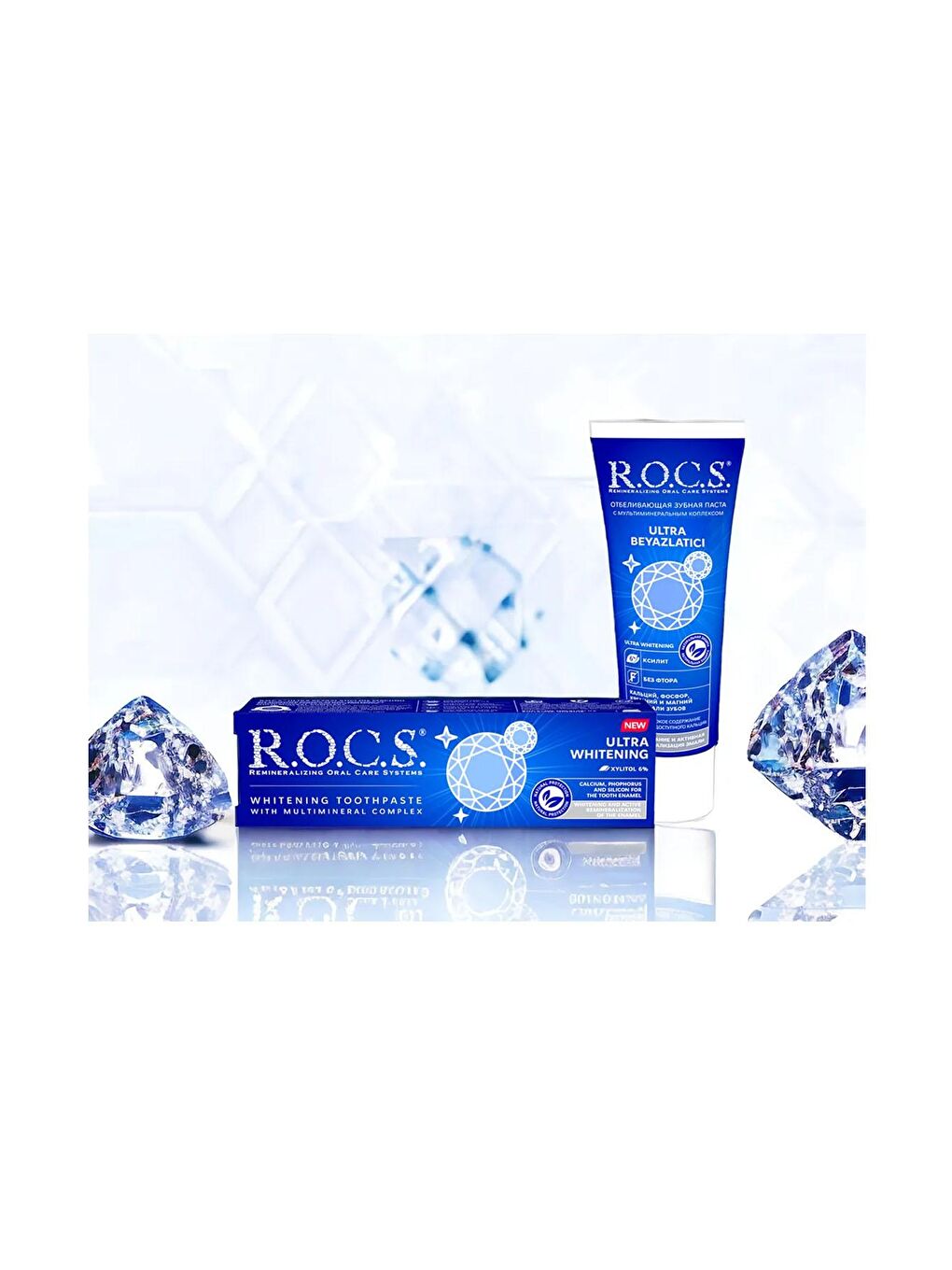 Rocs Karışık Ultra Whitening Ekstra Beyazlatıcı Diş Macunu - 2