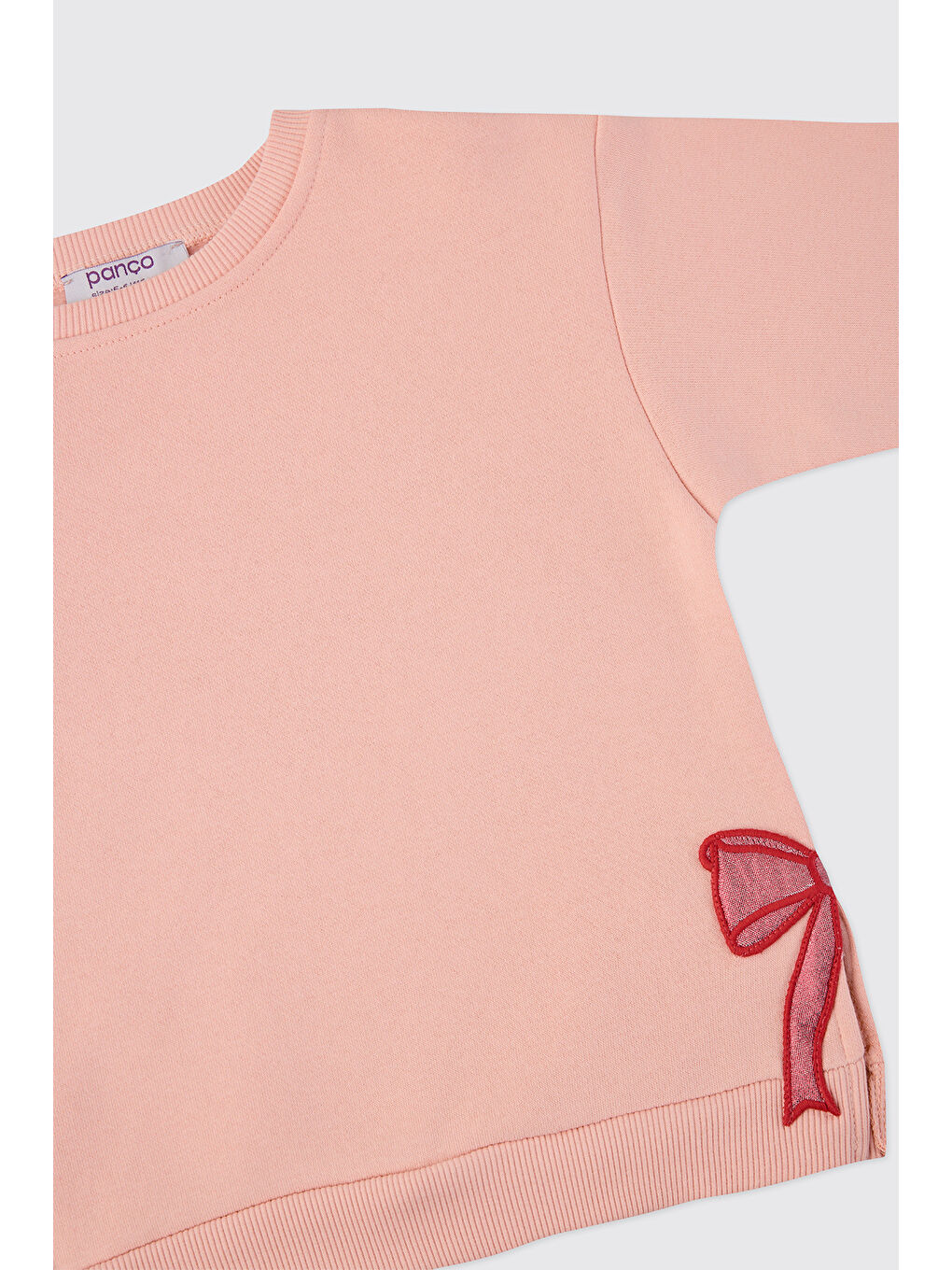 Pembe Kız Bebek Pudra Sweatshirt-2