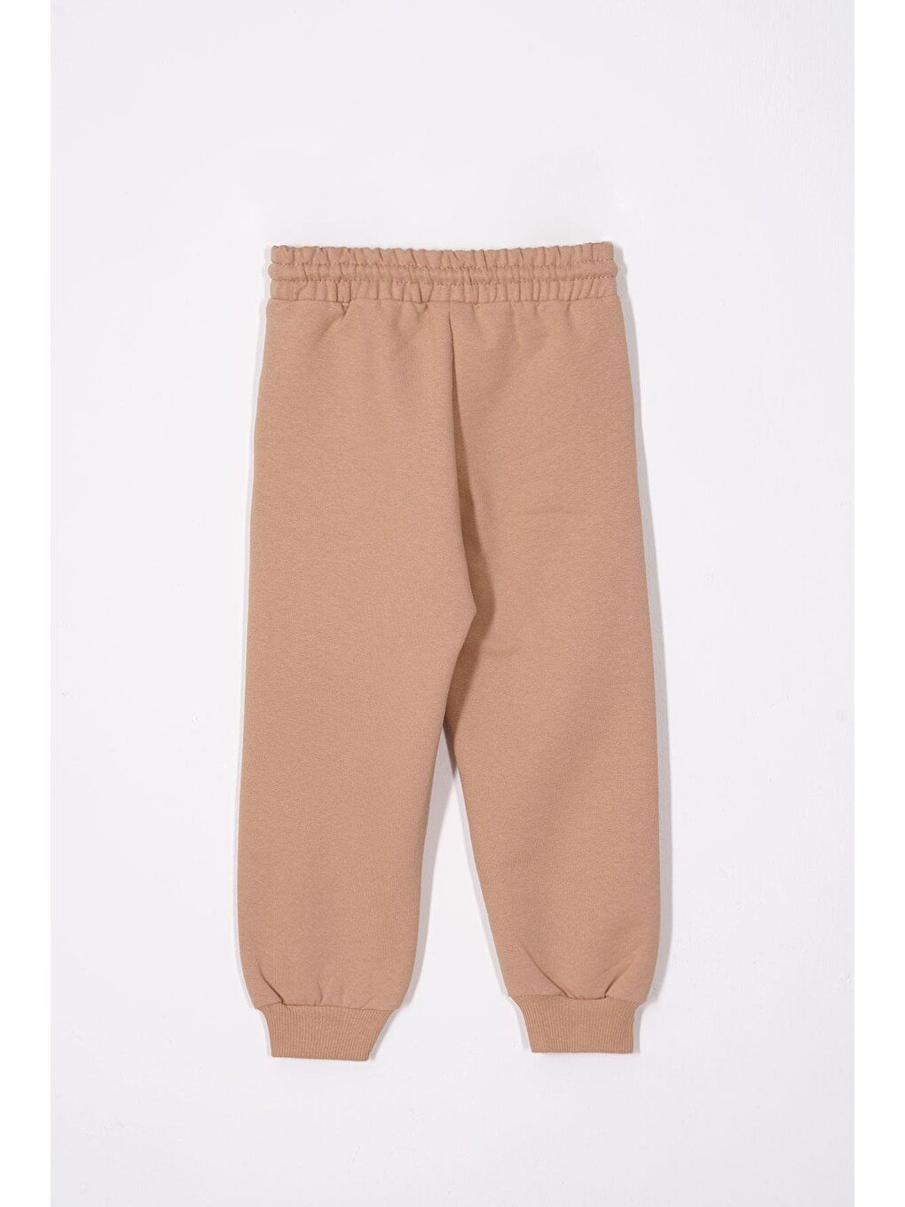 Bej Kalp Baskılı Kız Çocuk Eşofman Takım-6