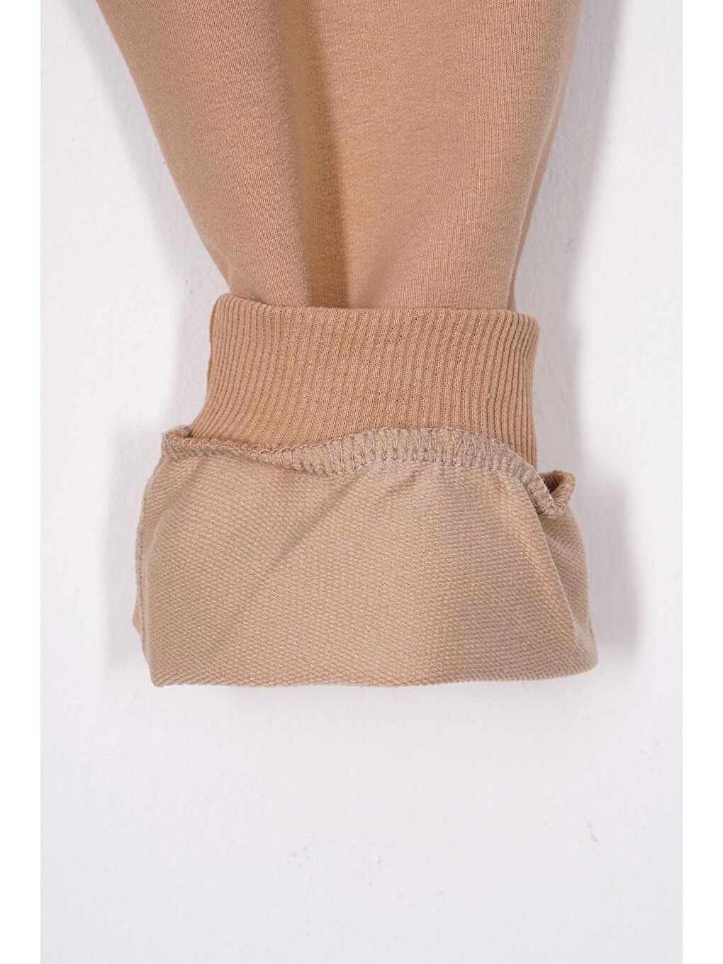 Bej Kalp Baskılı Kız Çocuk Eşofman Takım-7