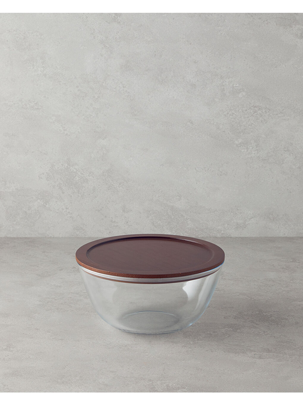 Kahverengi Marlyn Borosilikat Saklama Kabı 2700 ml Kahve