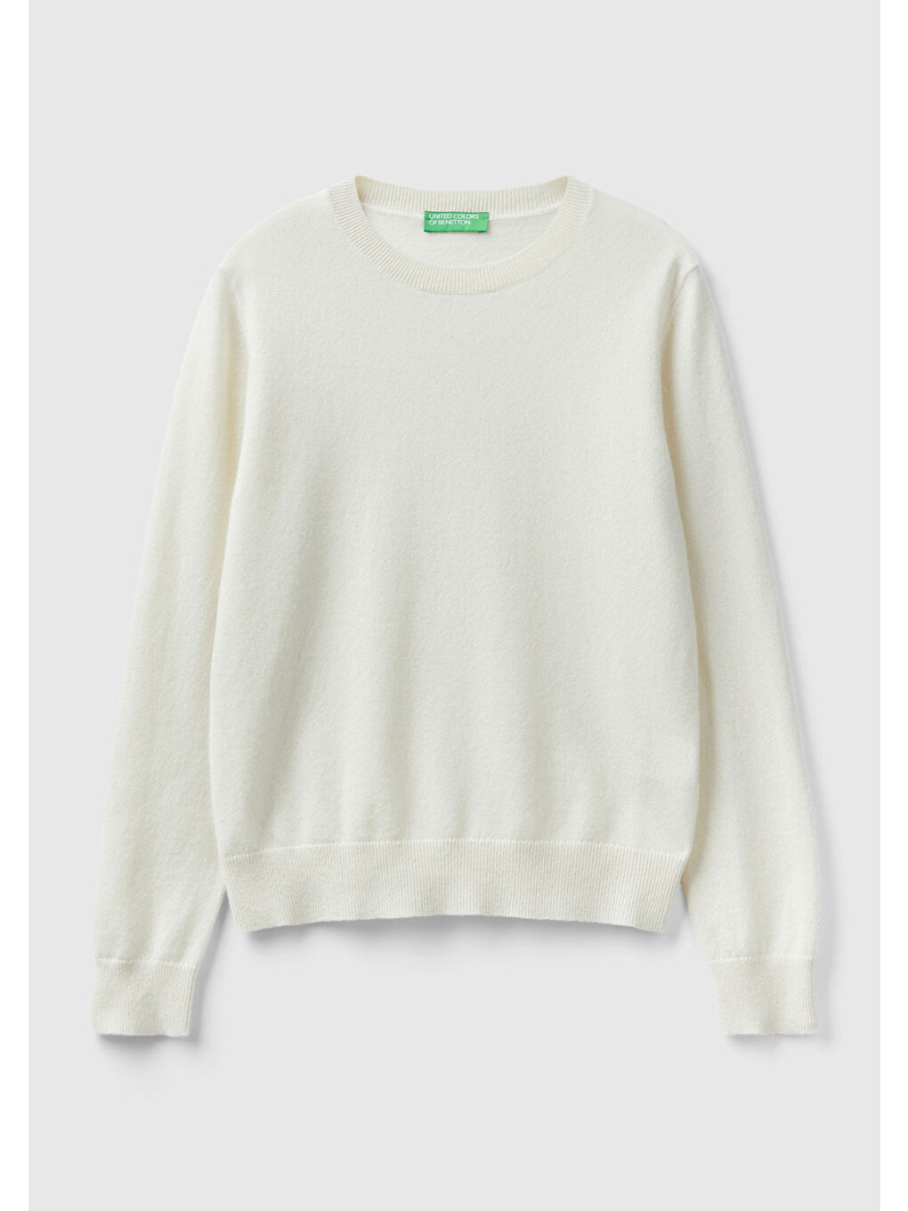 Kadın Beyaz %100 Kaşmir Kazak-1