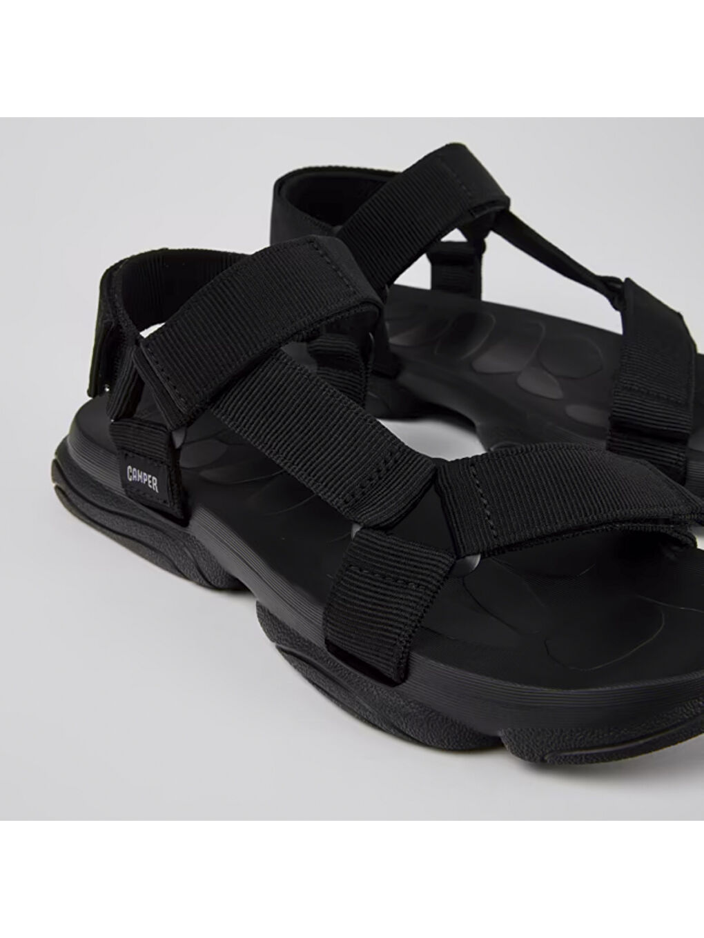 Siyah Erkek Sandalet K101048-001 Karst Sandal Black-1