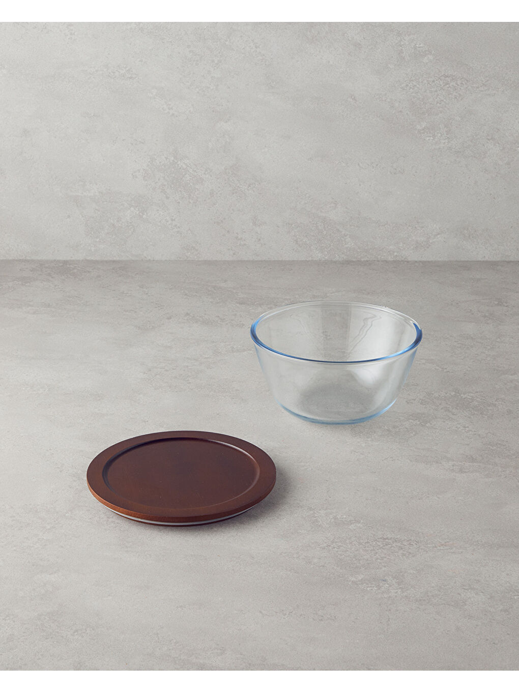 Kahverengi Marlyn Borosilikat Saklama Kabı 2700 ml Kahve-1