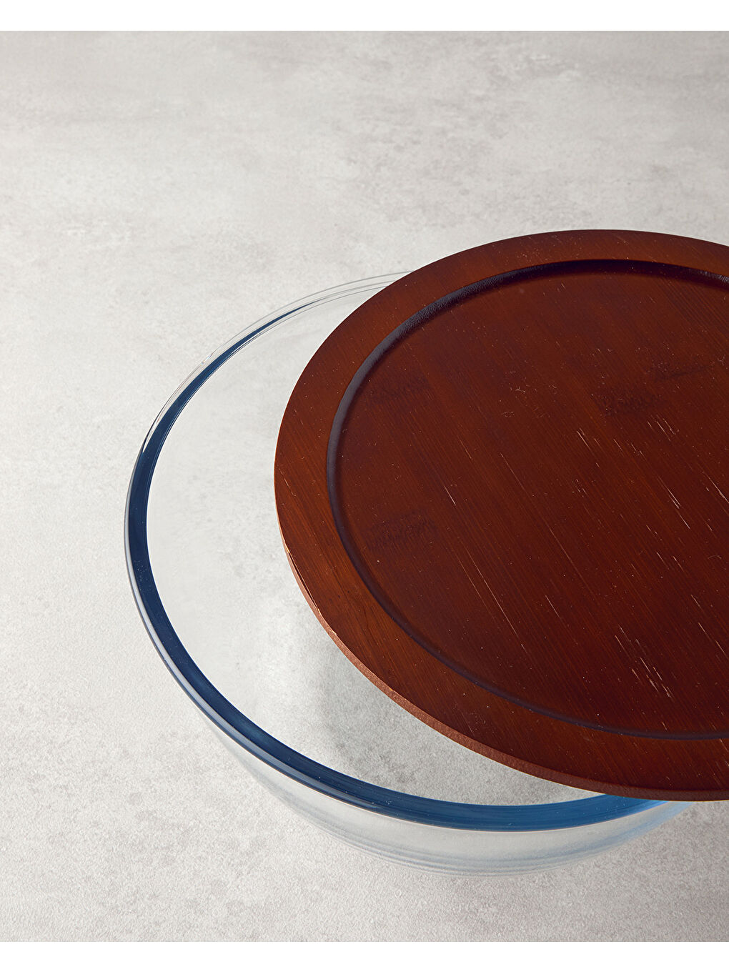 Kahverengi Marlyn Borosilikat Saklama Kabı 2700 ml Kahve-2