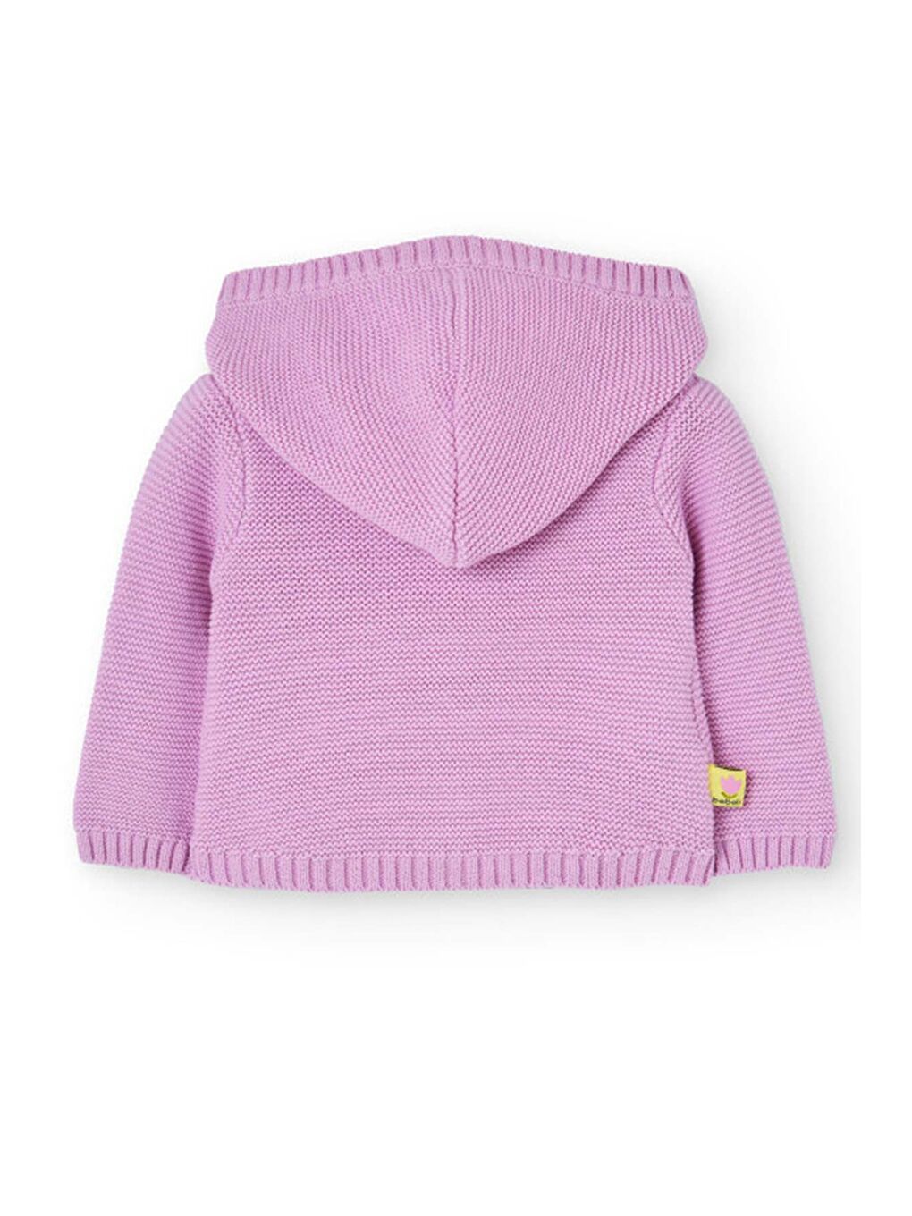 Lila Kız Bebek Hırka-1