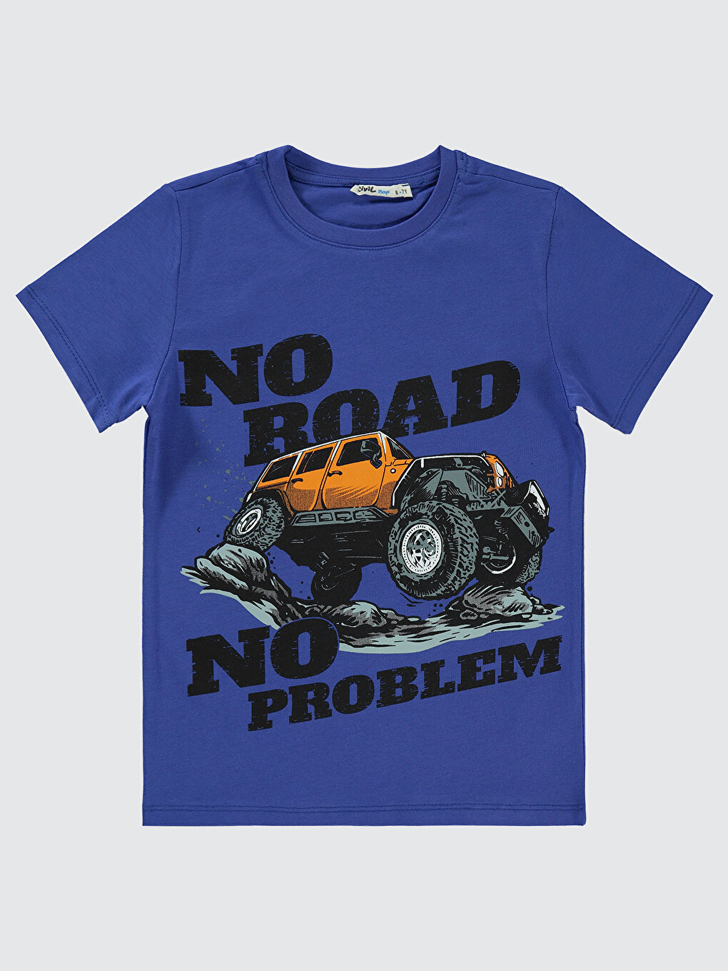 Mavi Boys Erkek Çocuk Tişört 6-9 Yaş Saks