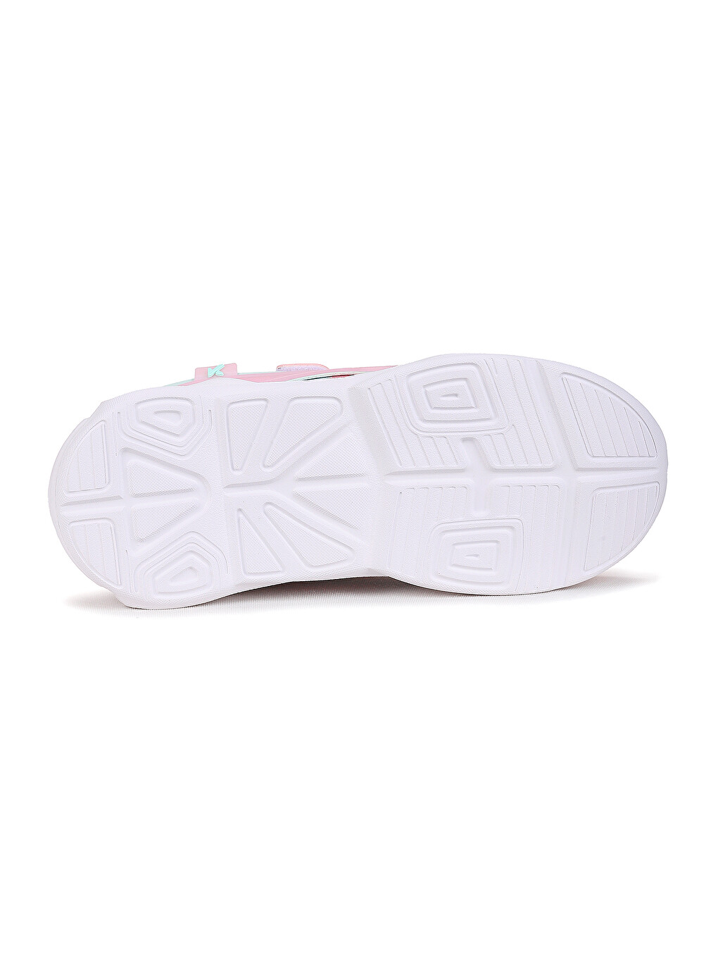 Gri Sole Günlük Cırtlı Kız Çocuk Spor Ayakkabı-3