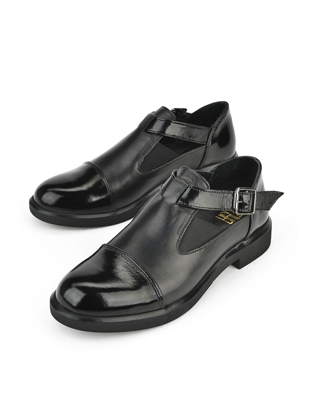 Kadın Hakiki Deri Ayakkabı 1531050Z26103402K Siyah-4