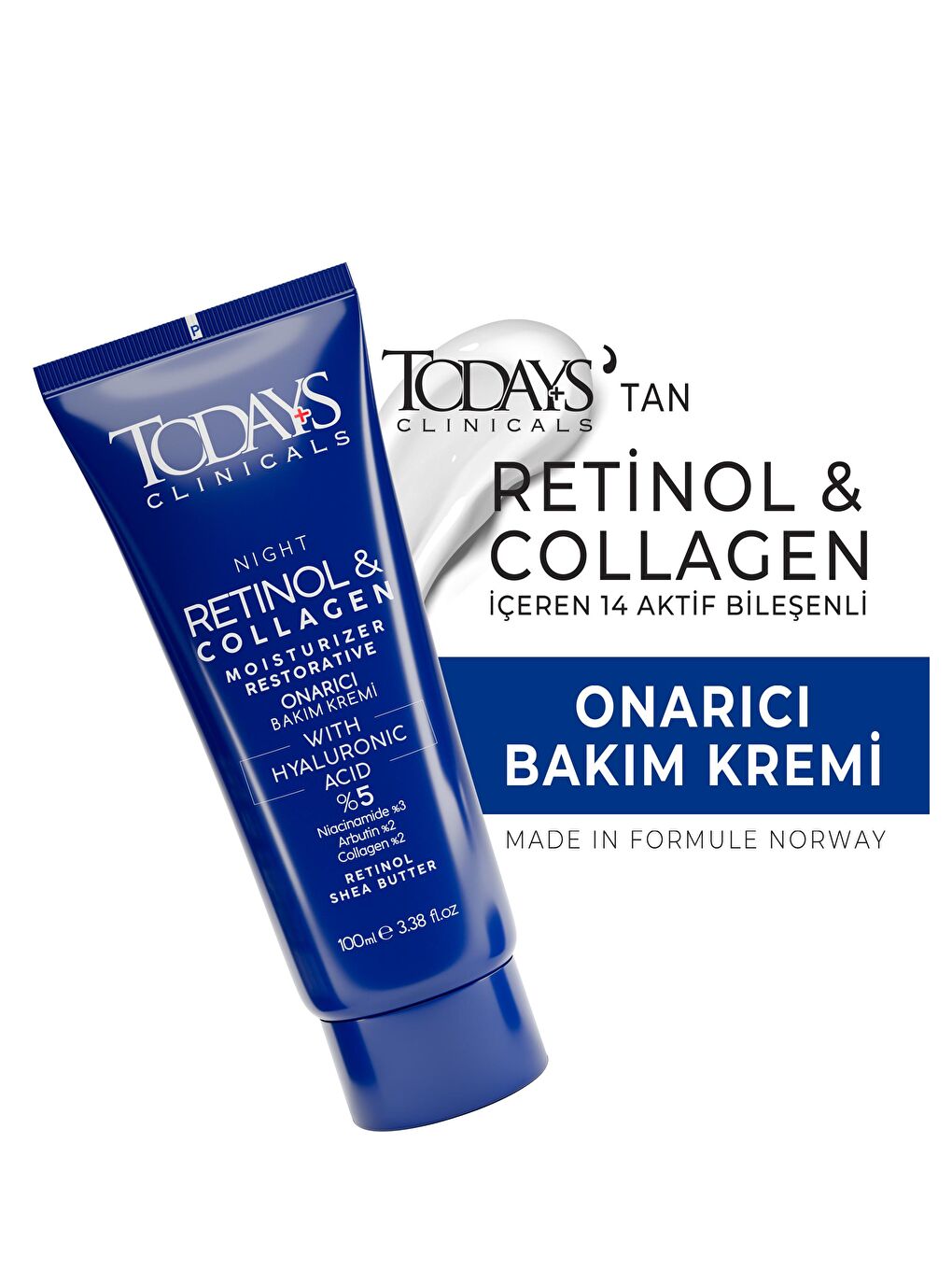 Todays Clinicals Şeffaf Retinol Onarıcı Krem 100 ml - 2