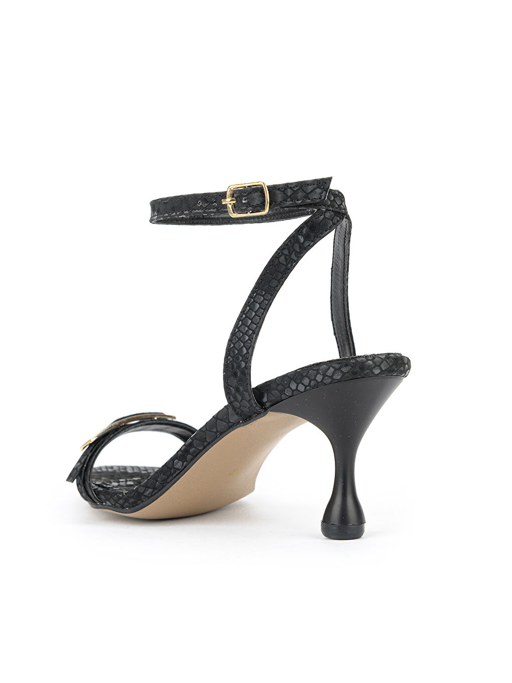 Kadın Topuklu Ayakkabı 161996Z607 Siyah-2