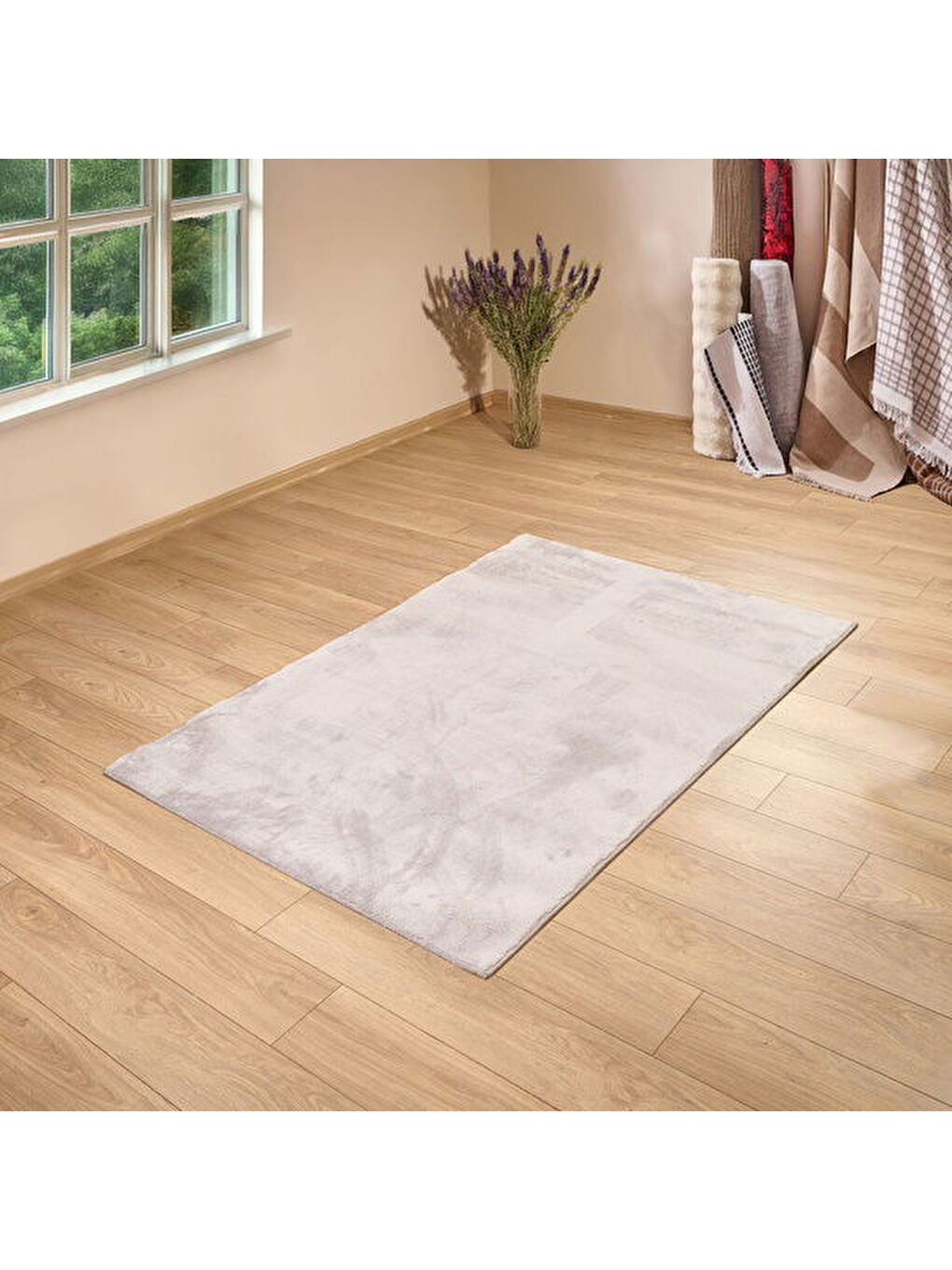 Soft Simirna Post Halı - Gri - 120x180 cm-3