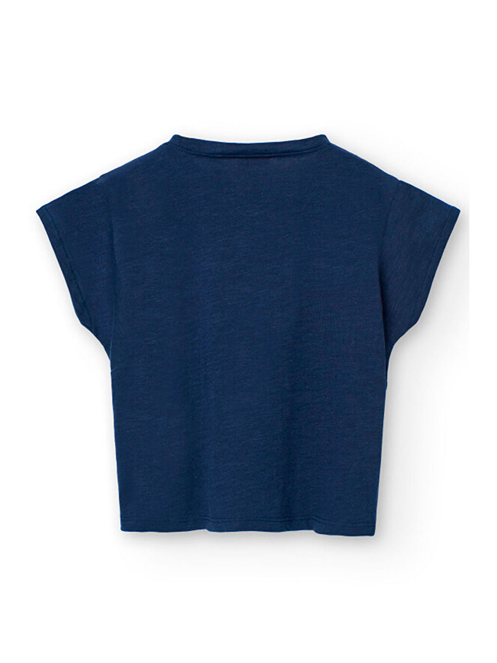 Lacivert Kız Çocuk Tişört-2