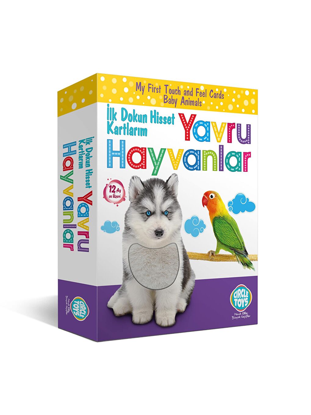 Circle Toys Karışık Dokun Hisset Yavru Hayvanlar - 1