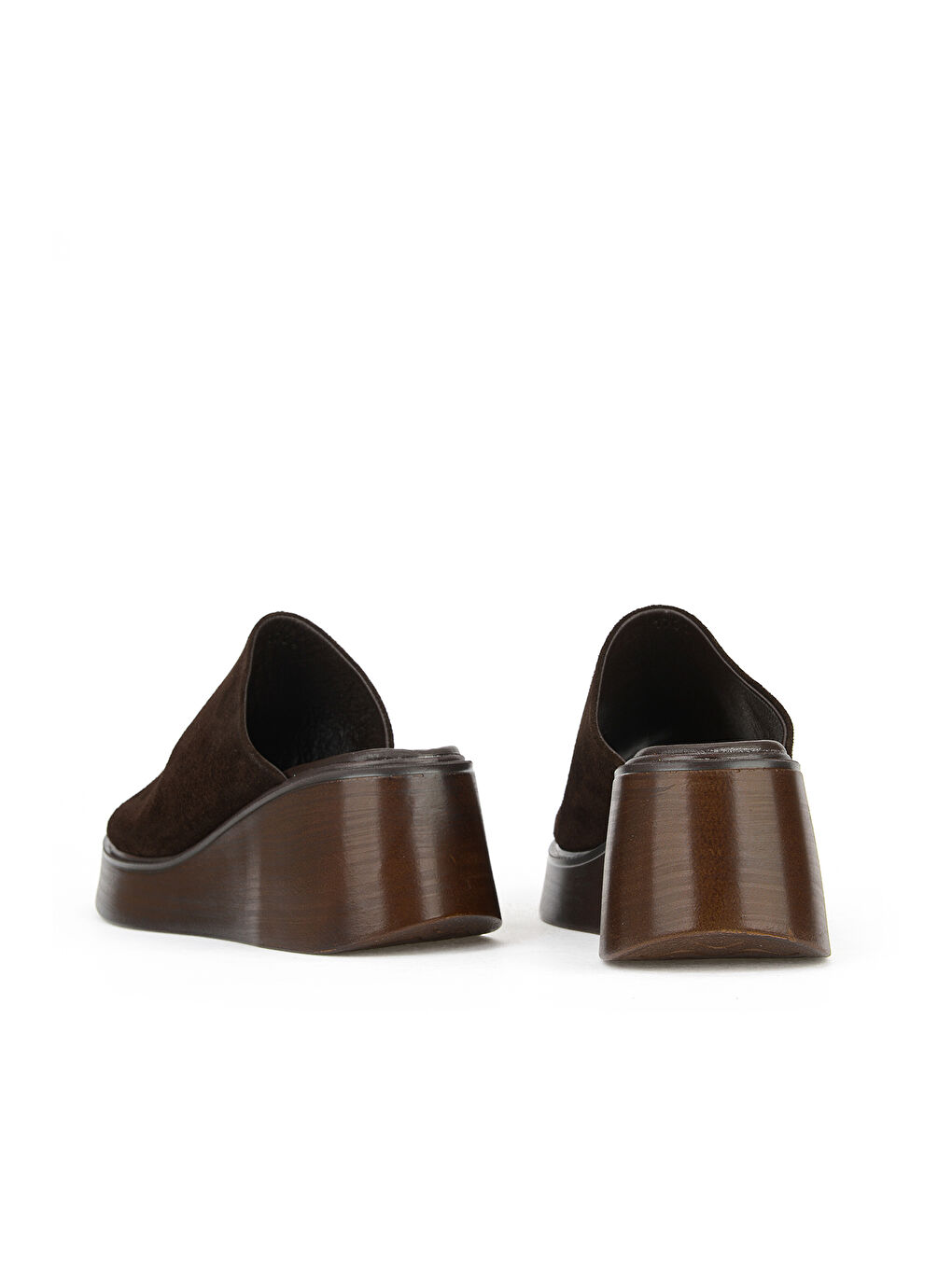 Kahverengi Kadın Hakiki Deri Dolgu Terlik 1611047Z1700 Kahve-2