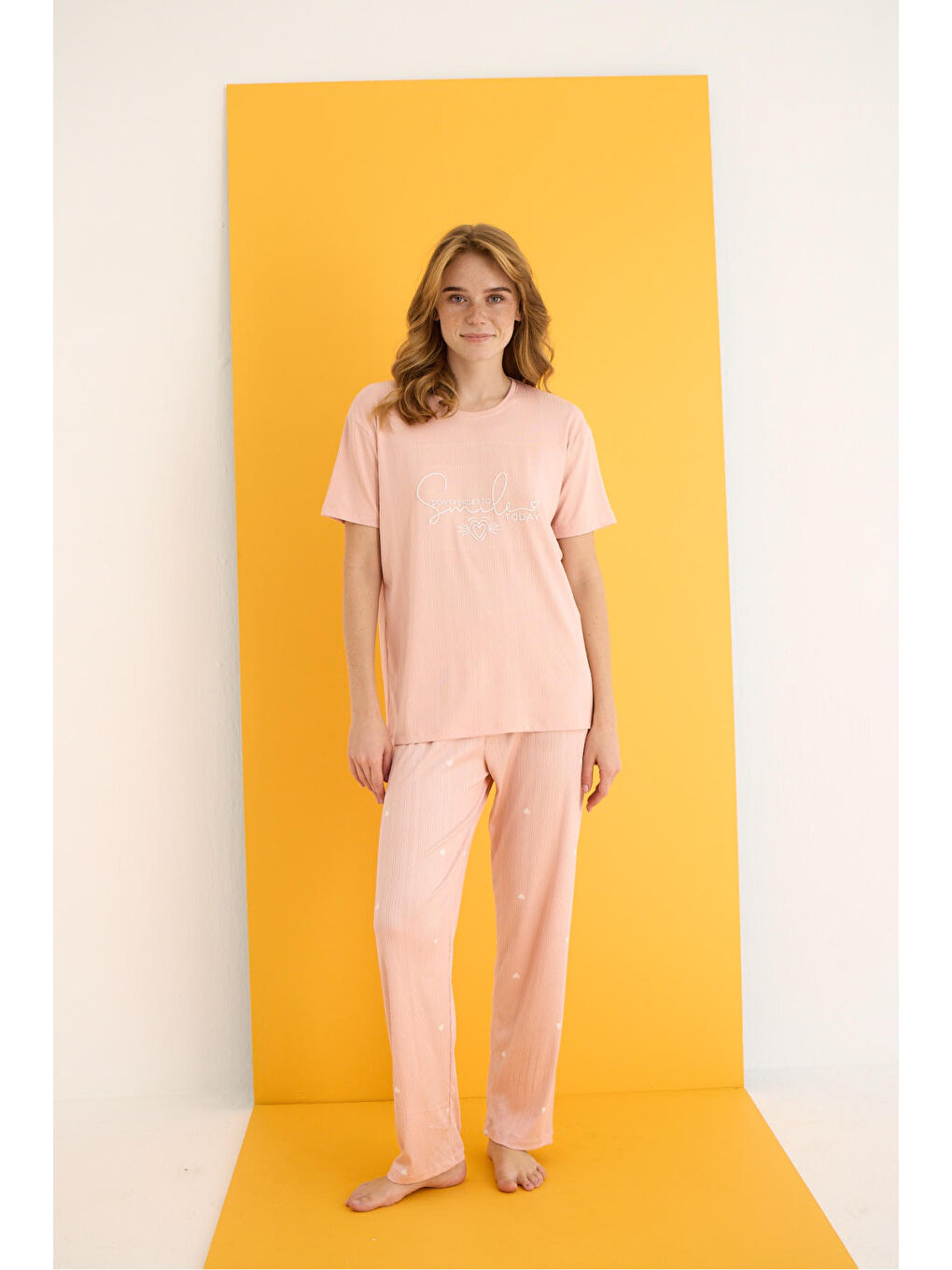 Pembe Pegasus Pijama Takımı 7011-14-1