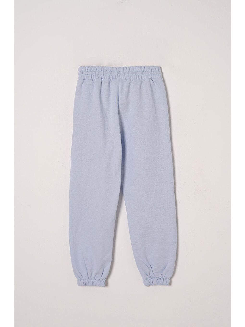 Mavi Çiçek Baskılı Kız Çocuk Eşofman Takım-4