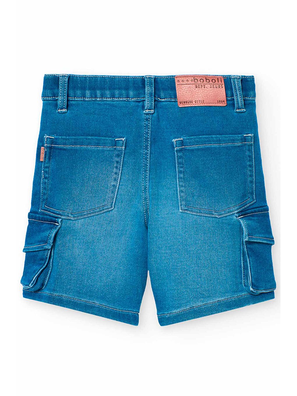 Mavi Erkek Çocuk Denim Şort-1