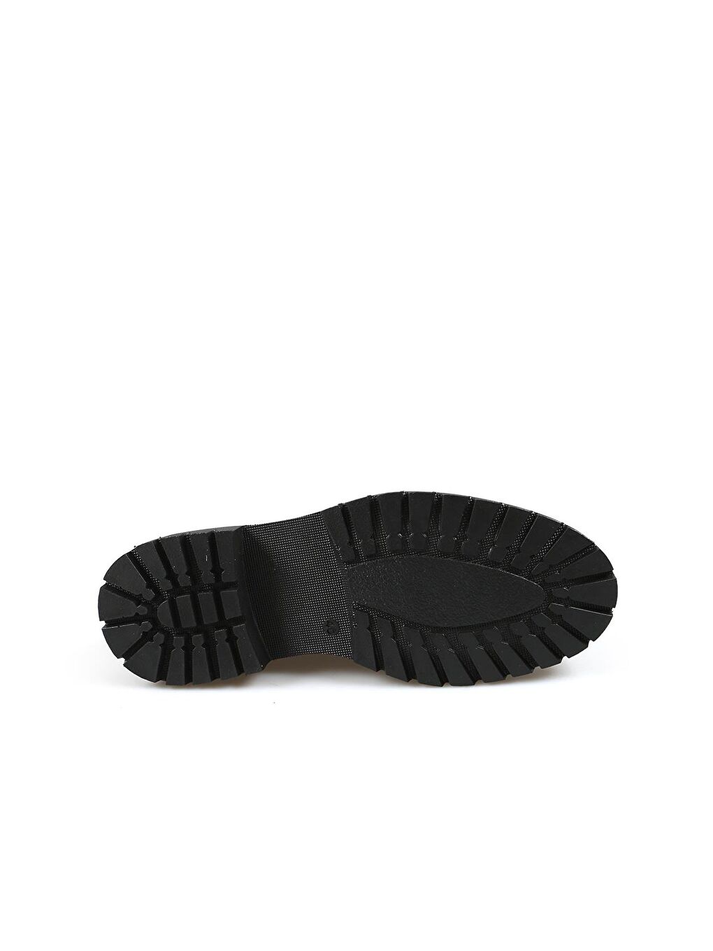 Siyah %100 Deri Bağcıklı Oxford Casual Ayakkabı-3