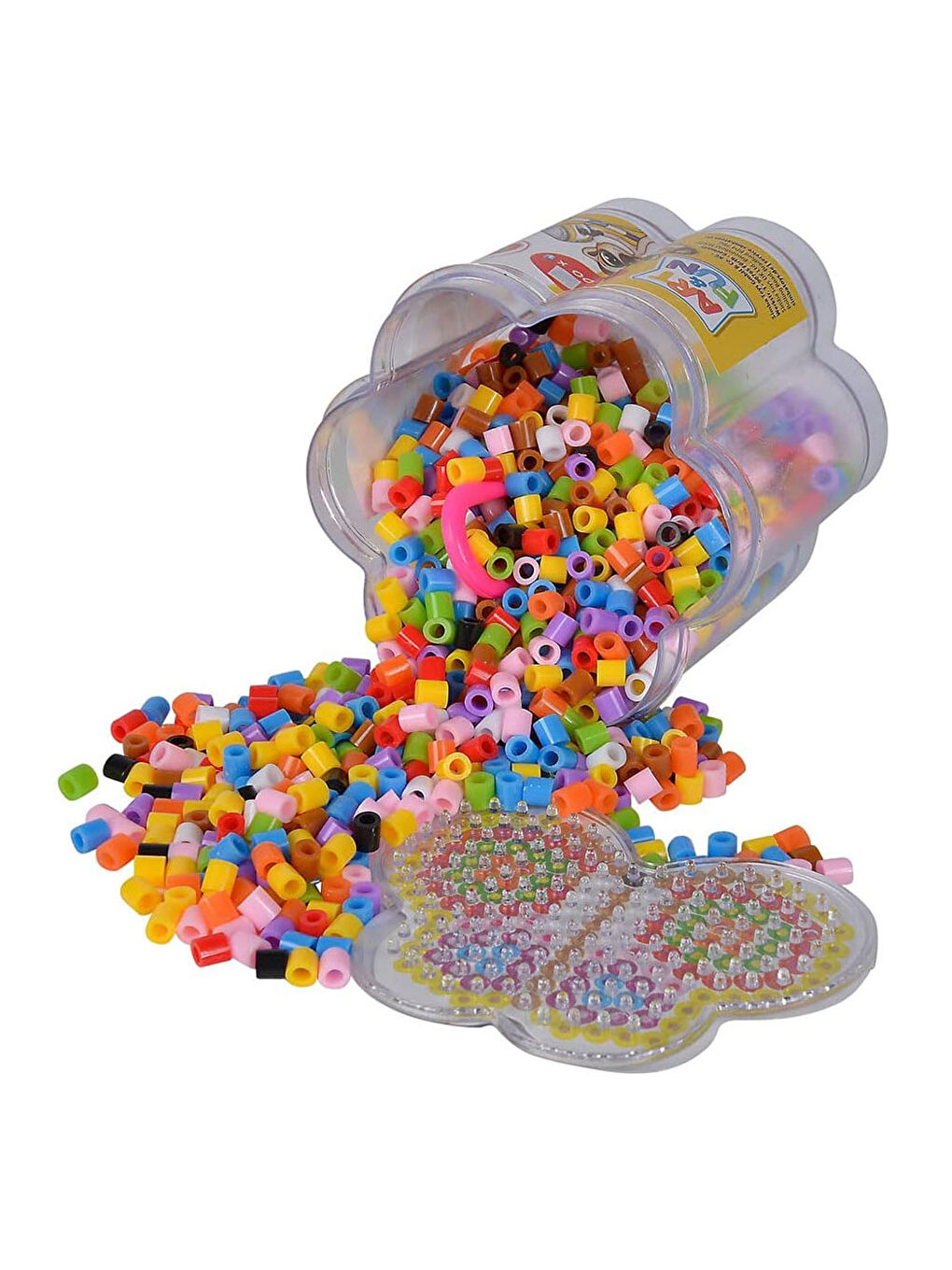 Art Fun Iron On Bead Set Flower Butterfly 106374144