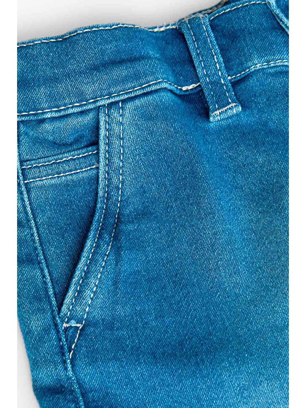 Mavi Erkek Çocuk Denim Şort-2