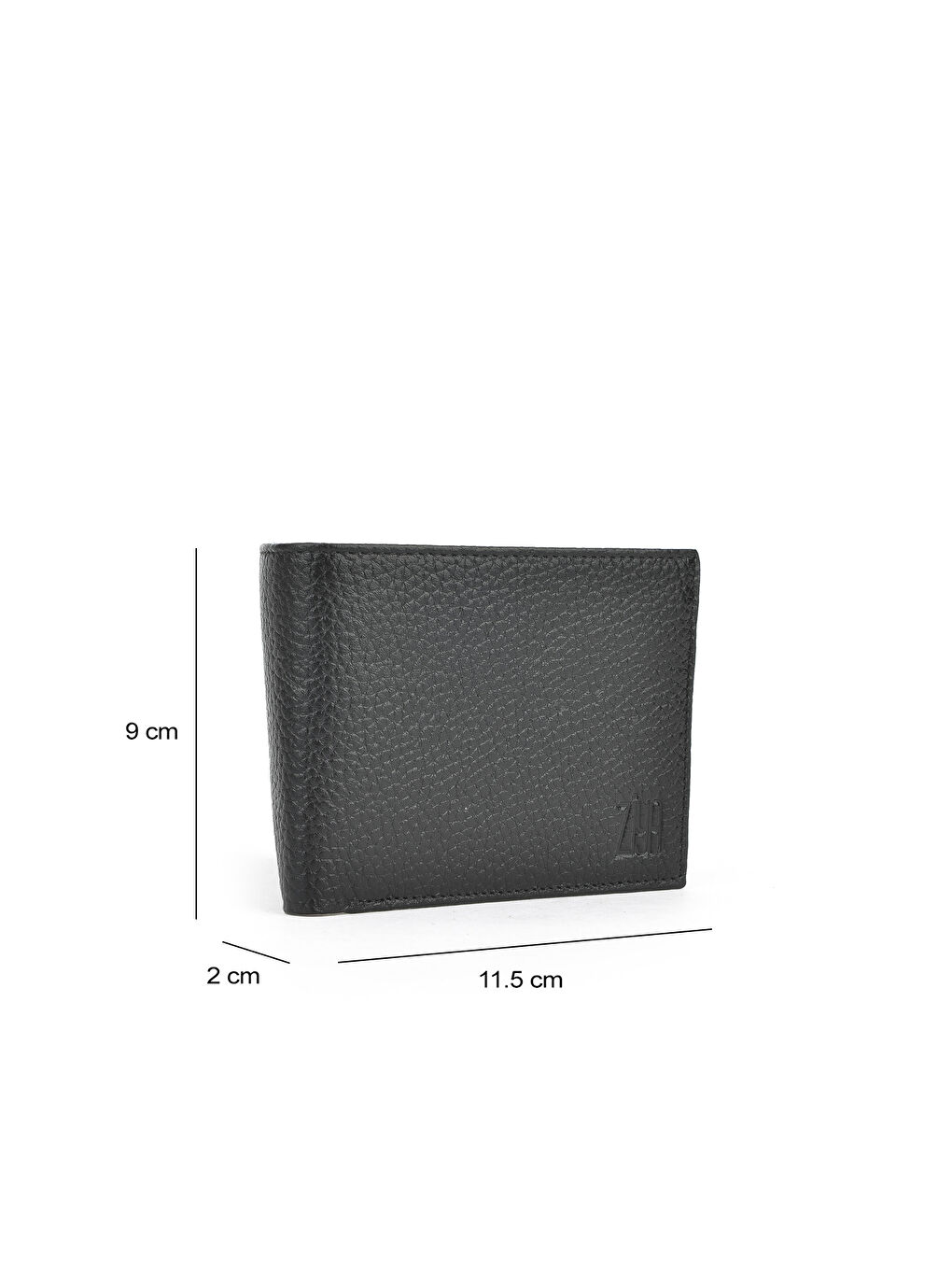 Erkek Hakiki Deri Cüzdan 1519841ZYK02 Siyah-1