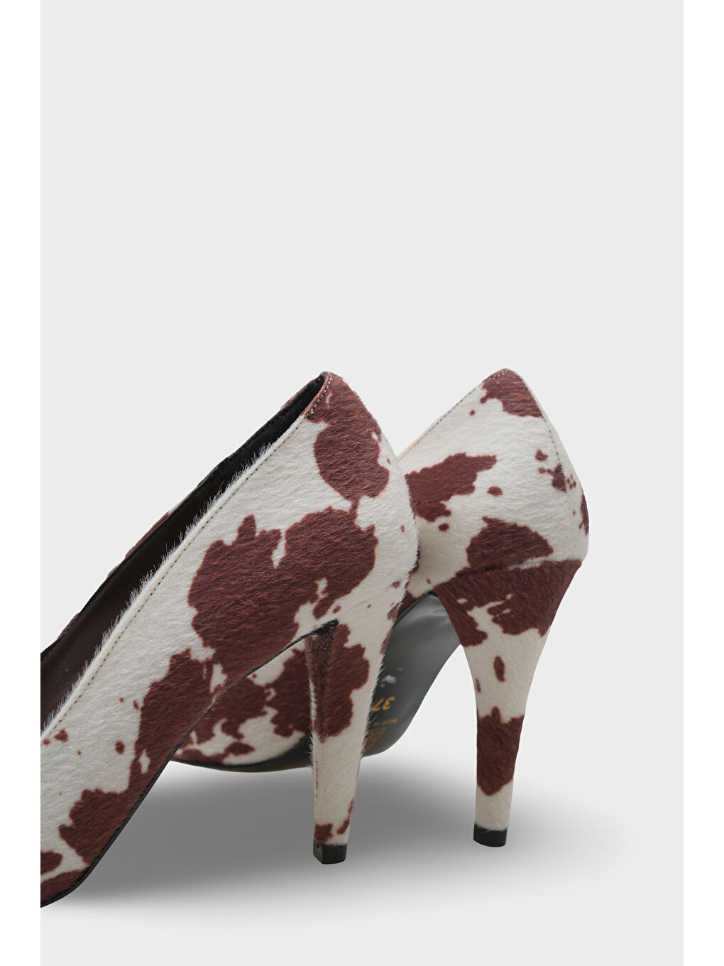 Kahverengi Tallie Orta Topuklu Stiletto-5