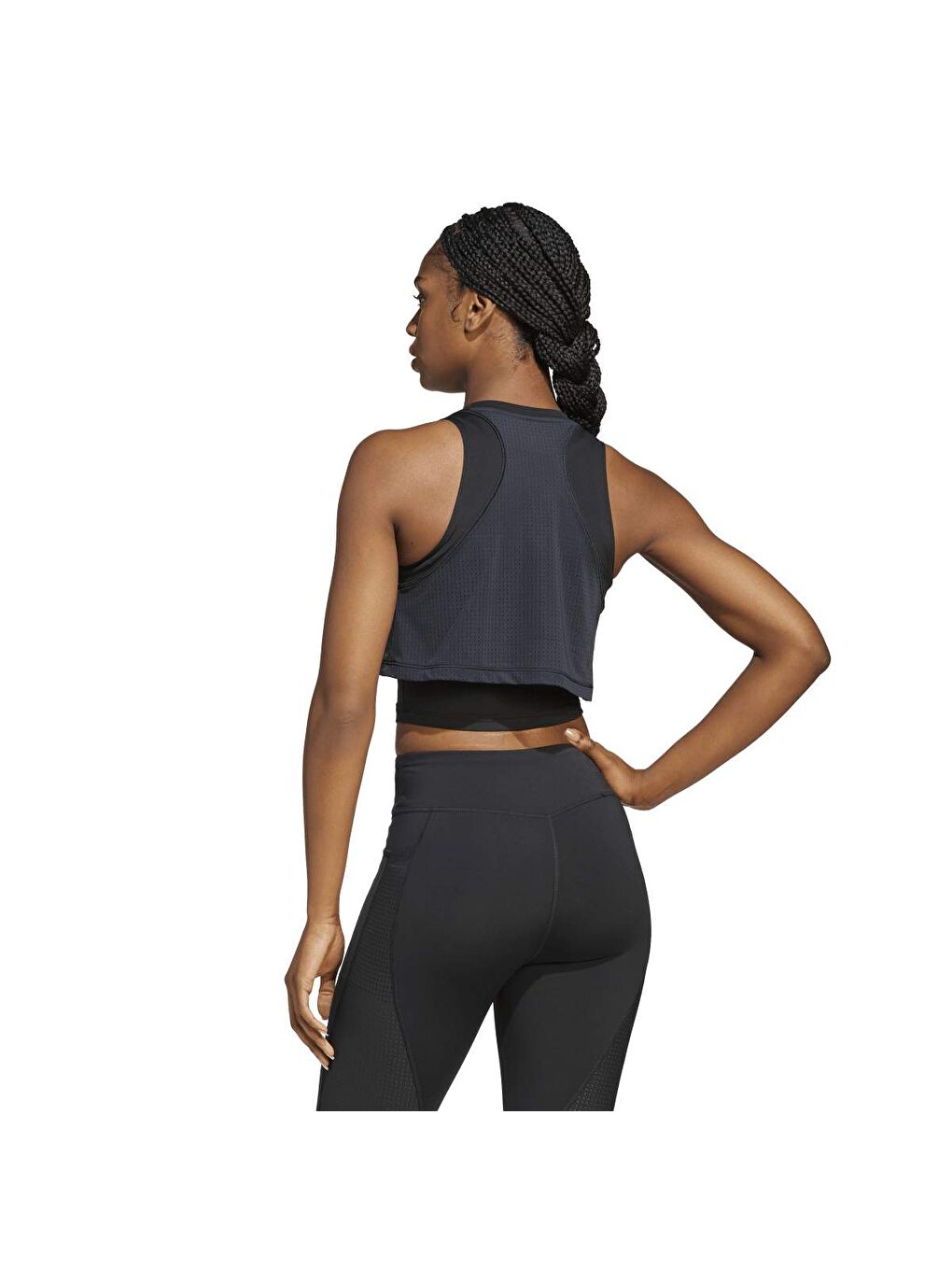 Cool Int. Kadın Siyah Yuvarlak Yaka Atlet-1