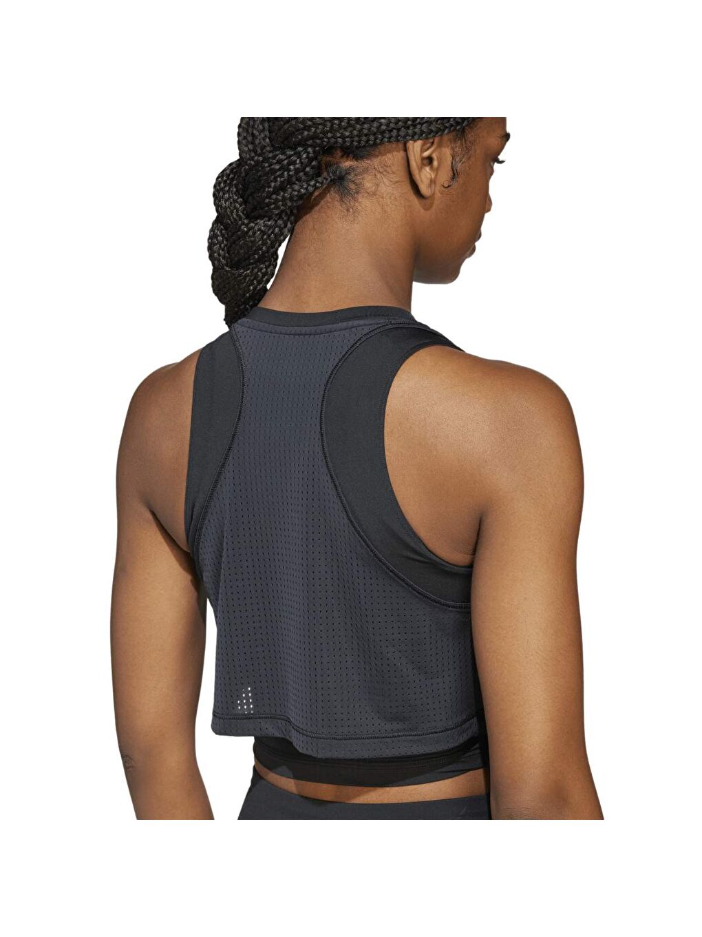 Cool Int. Kadın Siyah Yuvarlak Yaka Atlet-3