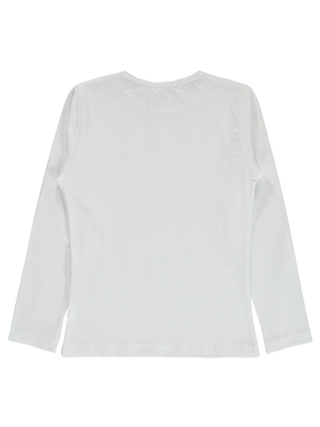 Girls Kız Çocuk Sweatshirt 6-9 Yaş Beyaz-1