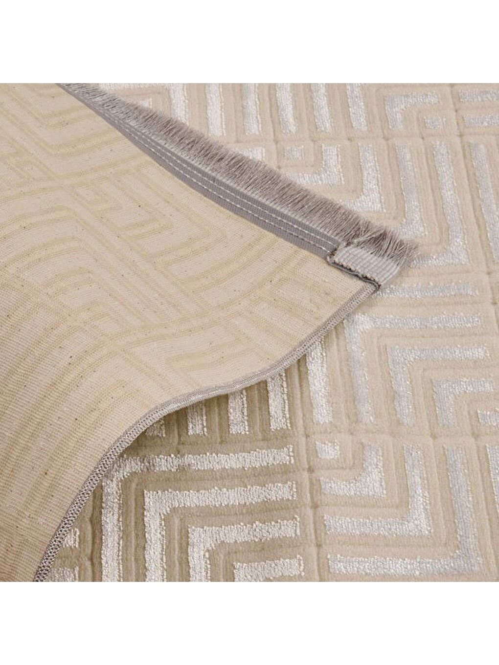 Soft Asera Halı - Ekru - 160x230 cm-3