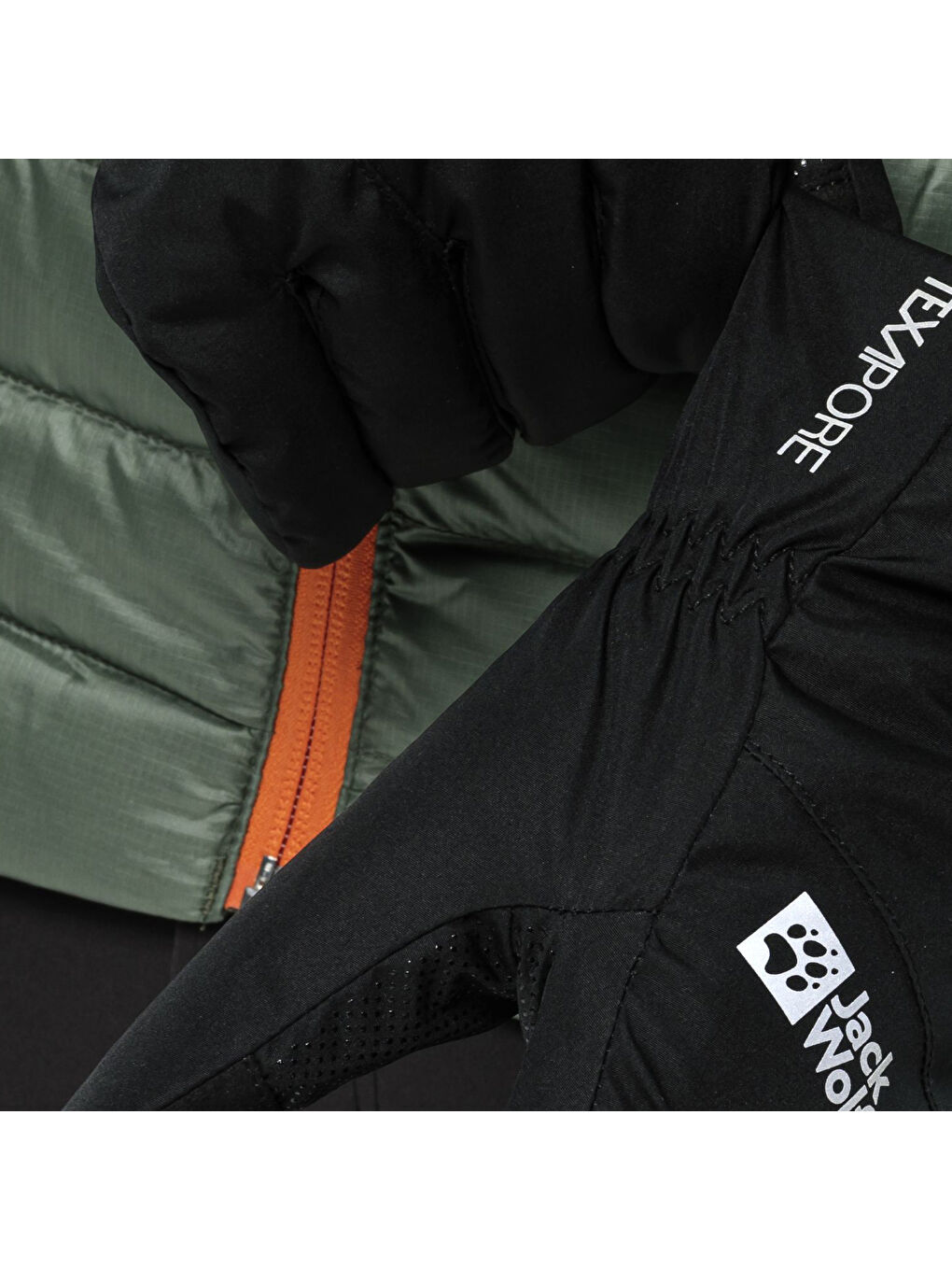 Winter Basic Glove Unisex Siyah Eldiven-1