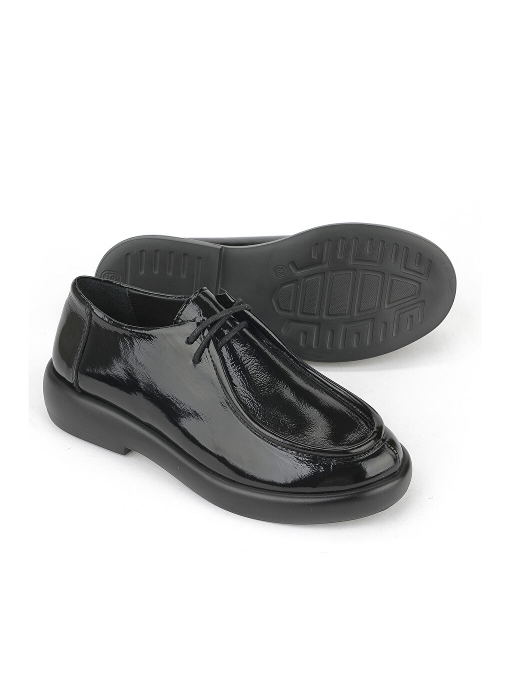 Kadın Hakiki Deri Ayakkabı 1531050Z26102308K2 Siyah-3