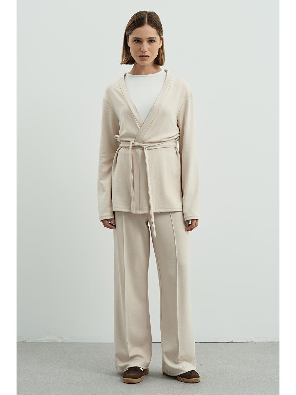 Pure Touch Kimono Bej