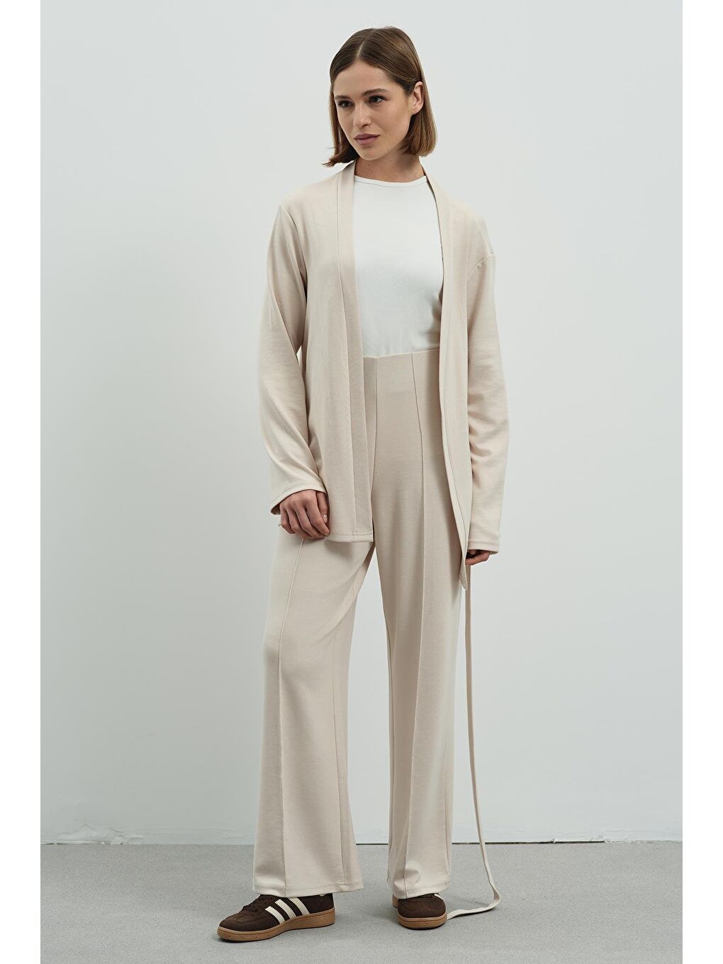 Pure Touch Kimono Bej-4