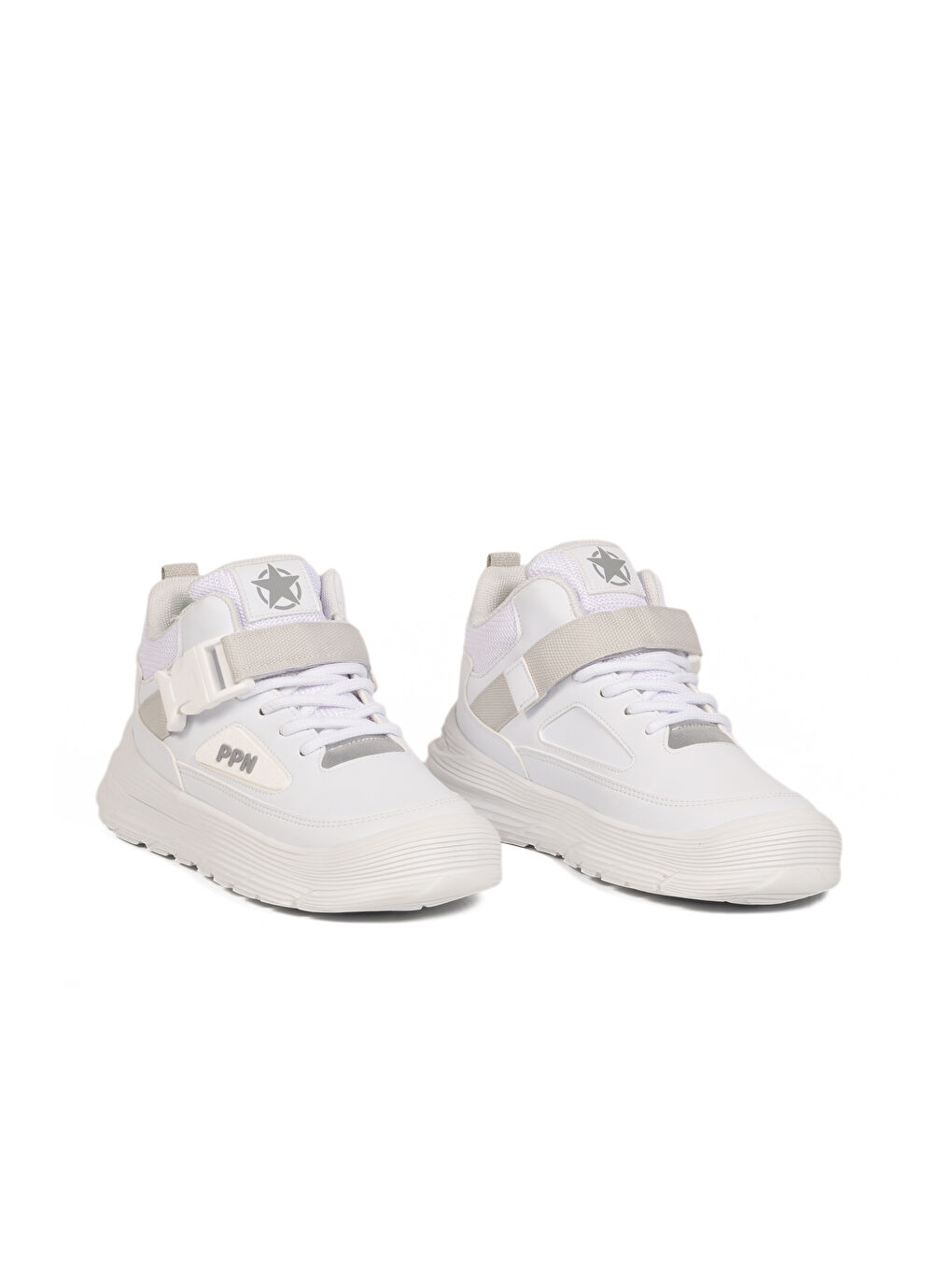 Beyaz Cırtlı Ortopedik Bilek Boy Erkek Çocuk Bot 2036 F