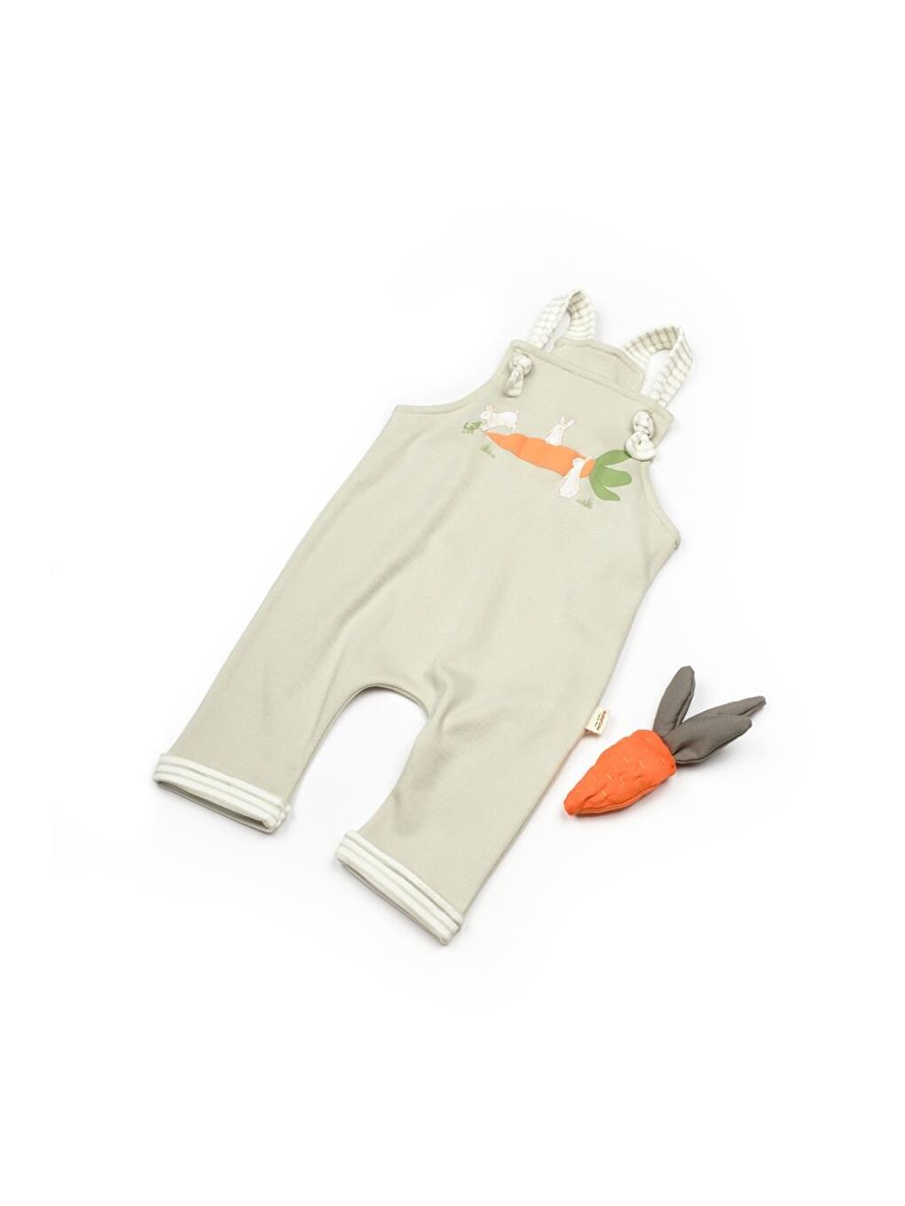 Yeşil Bebek Salopet %100 Organik Pamuk, Bebek ve Yenidoğan Serisi - CSY2019-1