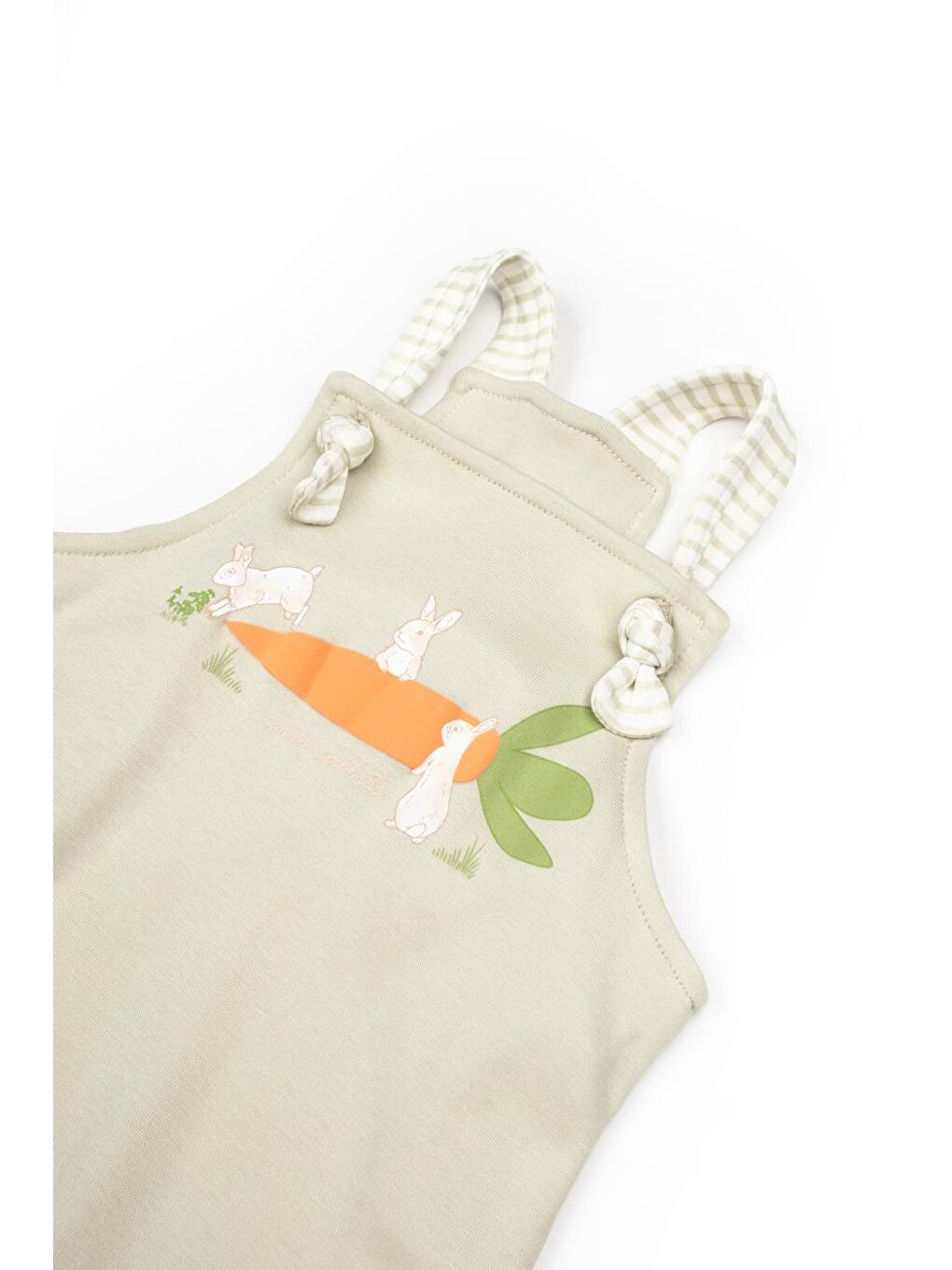 Yeşil Bebek Salopet %100 Organik Pamuk, Bebek ve Yenidoğan Serisi - CSY2019-3