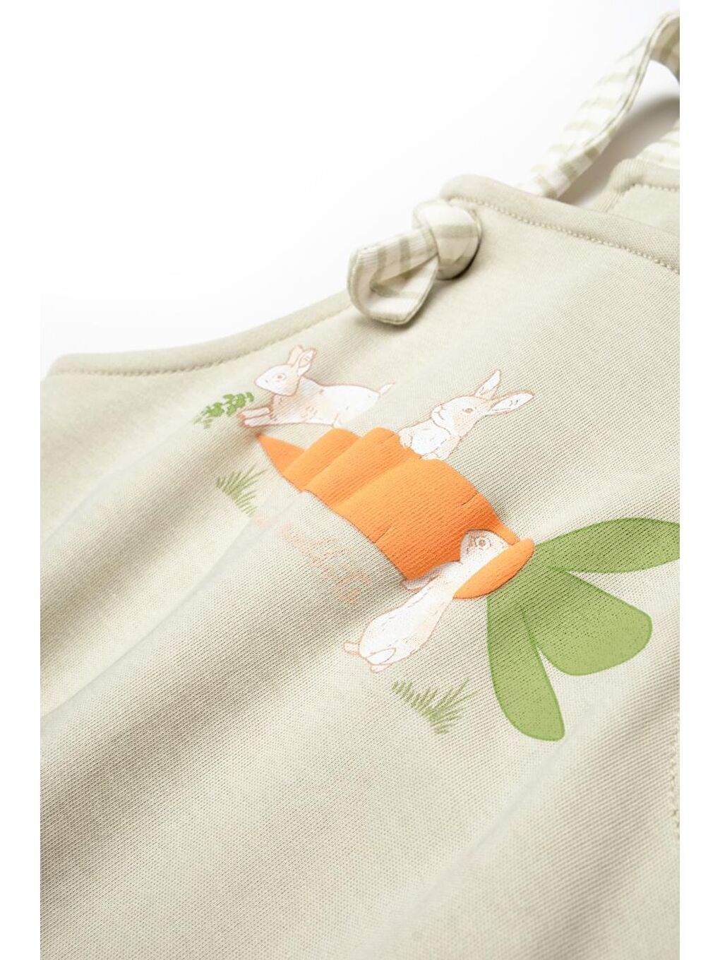 Yeşil Bebek Salopet %100 Organik Pamuk, Bebek ve Yenidoğan Serisi - CSY2019-4