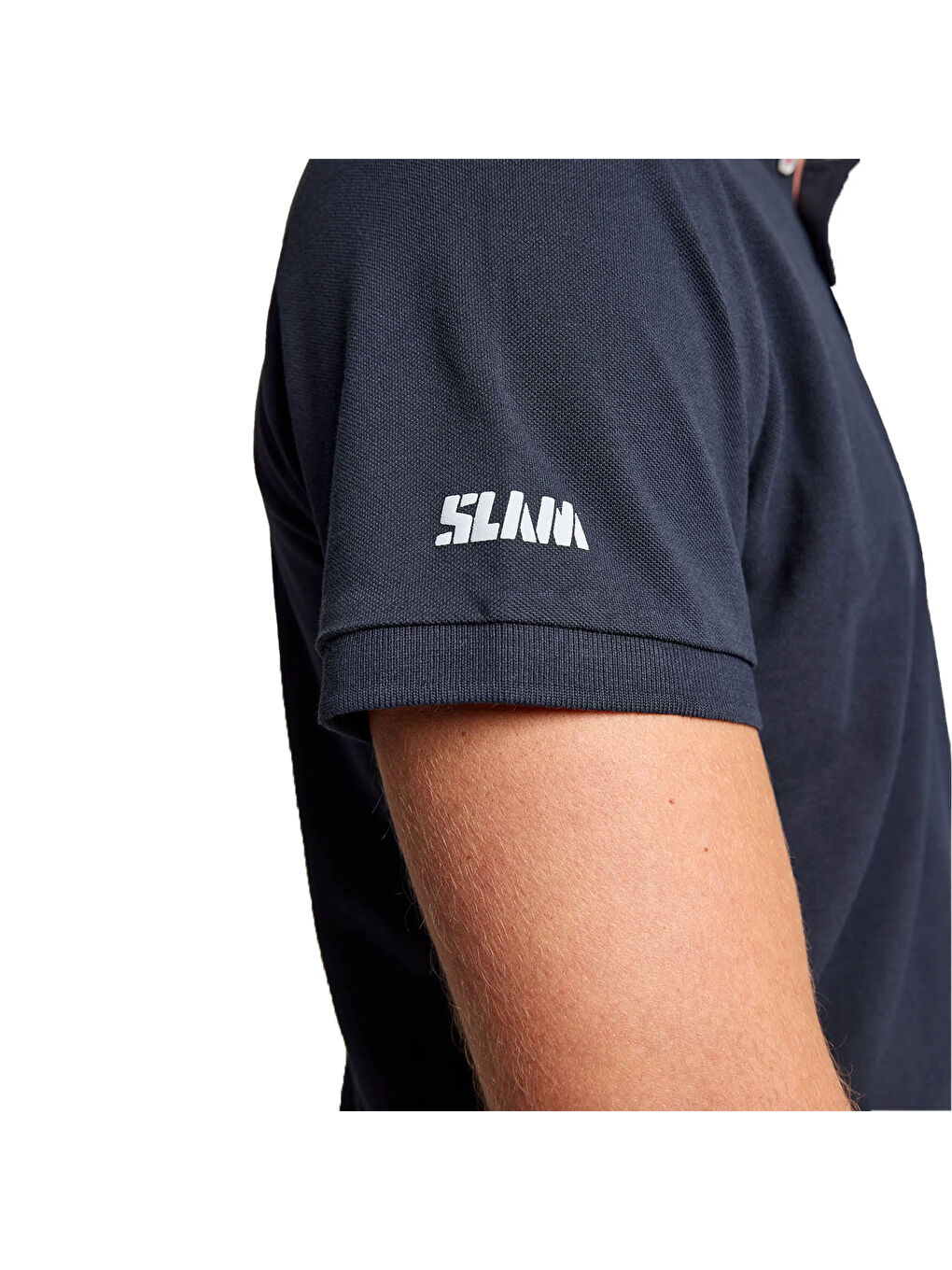 Lacivert Deck Polo Ss Erkek Mavi Polo Tişört-3