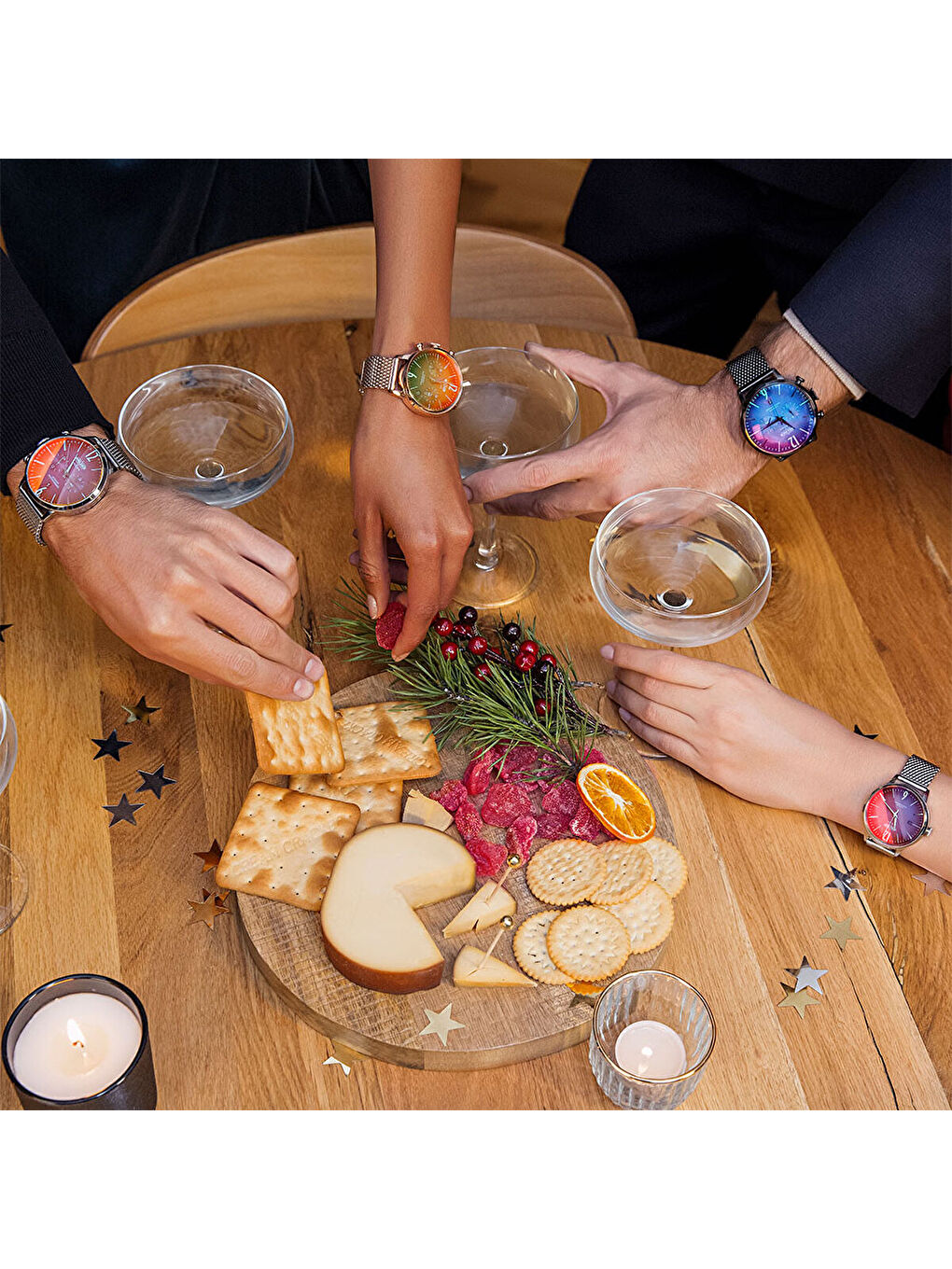 Gri WRC618 38 mm Kadın Kol Saati-2