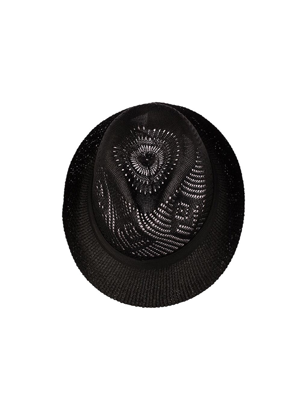 Erkek Merserize Fötr Şapka T25750-04 Siyah-1