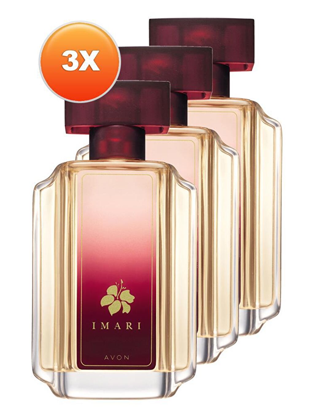 AVON Imari Kadın Parfüm Edt 50 Ml. Üçlü Set - 1