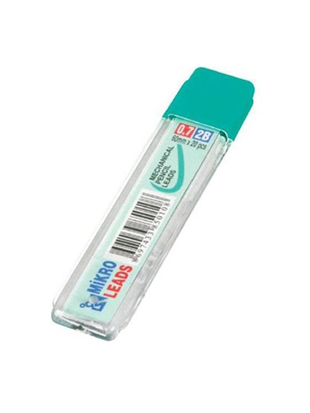 Kalem Ucu 2b 0,7 Mm 6 Adet Mekanik Uçlu Otomatik Kurşun Kalem Ucu 2b 60mm X 0,7mm Siyah Mikro Uç Kıs-2