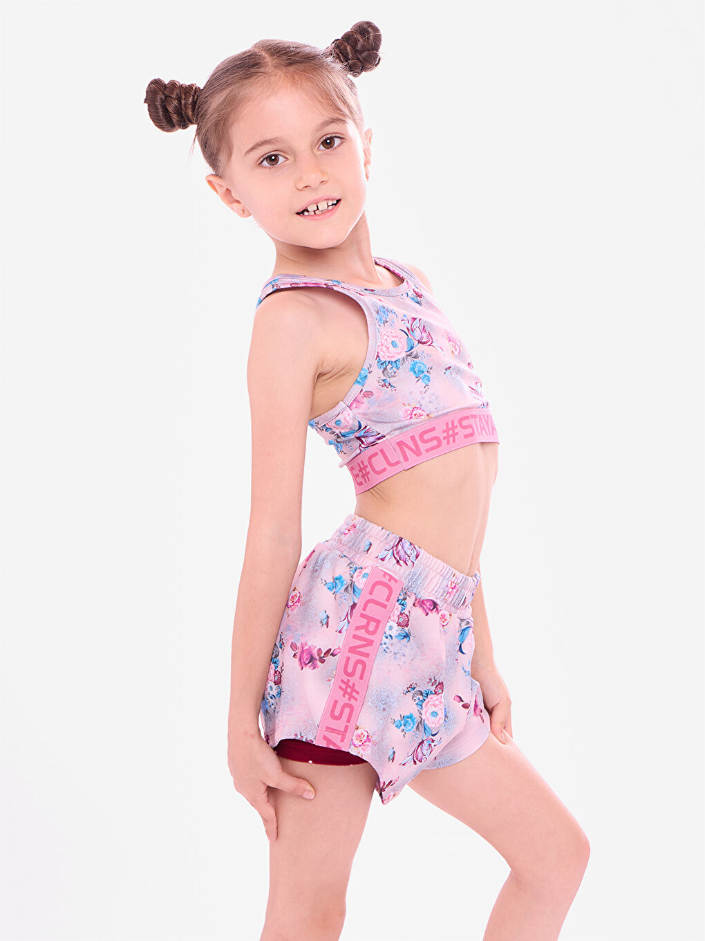 Lila Skybloom Şort Tayt